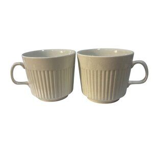 Johnson Brothers Tea Cups Athena Set Of 2 England 2.75" Tall